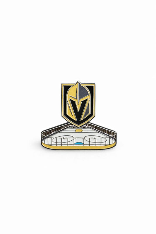 Vegas Golden Knights Primary Logo Rink View Pin - Vegas Team Store