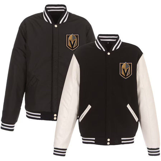 Vegas Golden Knights Reversible Varsity Jacket