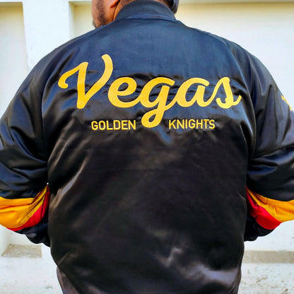 [ vegas golden knights ] satin jacket - Official League