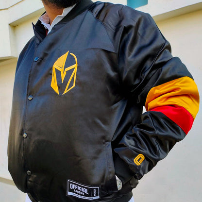 [ vegas golden knights ] satin jacket - Official League