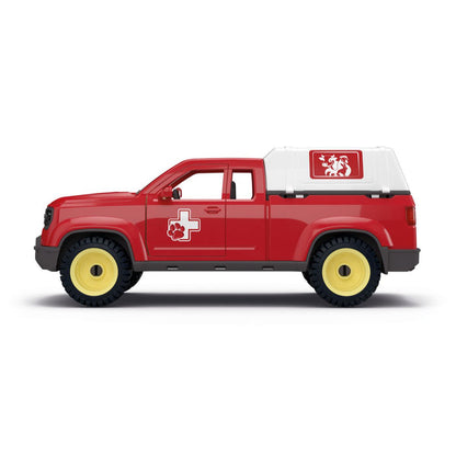 Veterinarian Pick-up at the Farm