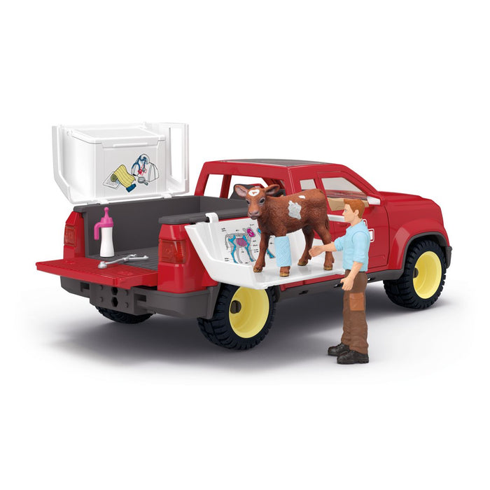 Veterinarian Pick-up at the Farm