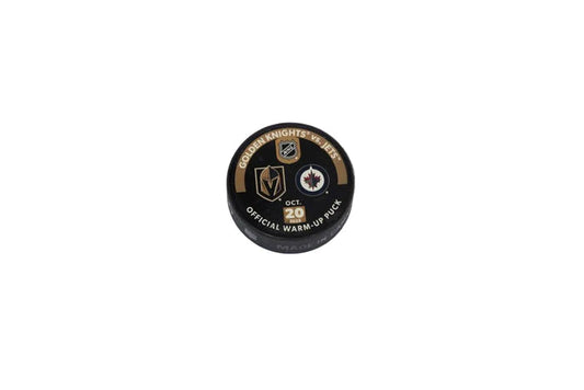 VGK vs WPJ Warm-Up Puck-10/20/2022 - Vegas Team Store