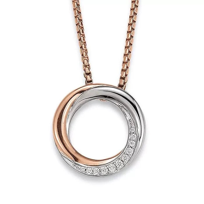 Viventy Anhänger mit Kette mit 11 Zirkonia - 777862