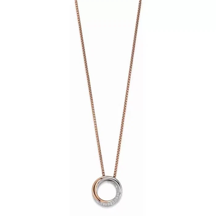 Viventy Anhänger mit Kette mit 11 Zirkonia - 777862