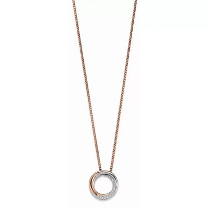 Viventy Anhänger mit Kette mit 11 Zirkonia - 777862