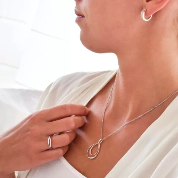 Viventy Anhänger mit Kette mit 18 Zirkonia - 782862