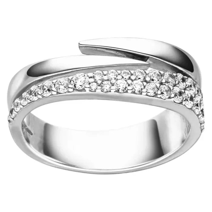 Viventy Damenring mit 29 Zirkonia - 784221/56