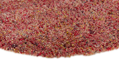 Vloerkleed MOMO Rugs Coral Red Multi Round