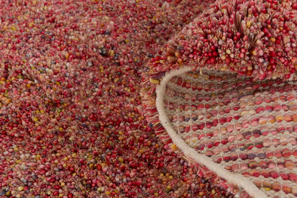 Vloerkleed MOMO Rugs Coral Red Multi Round