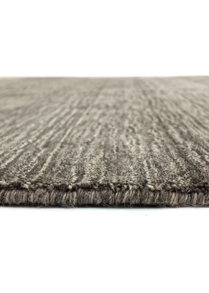 Vloerkleed MOMO Rugs Panorama Uni Dark Brown