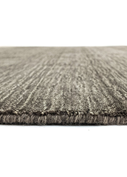 Vloerkleed MOMO Rugs Panorama Uni Dark Brown