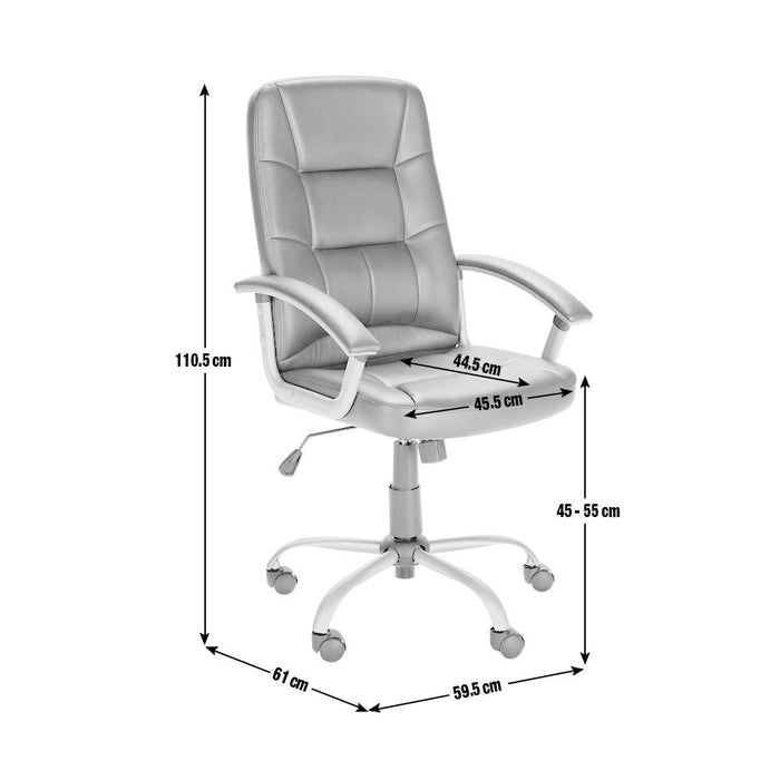 Walker Height Adjustable Office Chair - Black ( B Grade 29427 )