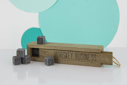 Whiskey Business Whiskey Rocks Set