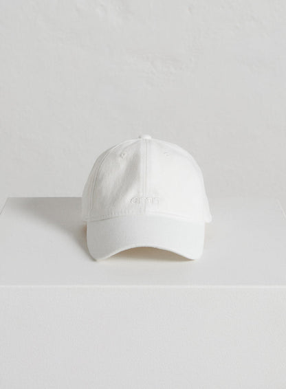 White Small Logo Cap