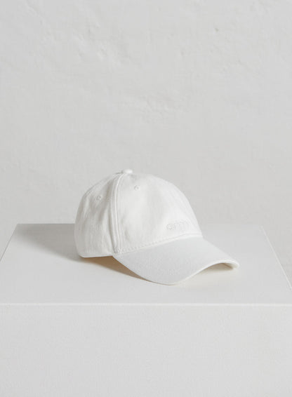 White Small Logo Cap