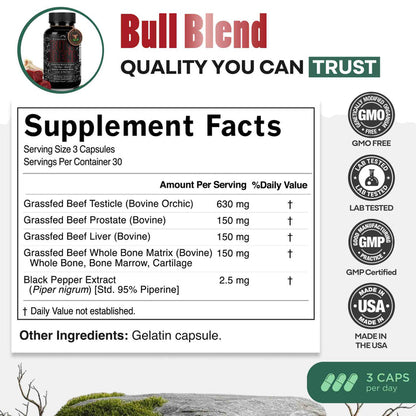 Wild Man Bundles: Natural Strength & Performance Bundle
