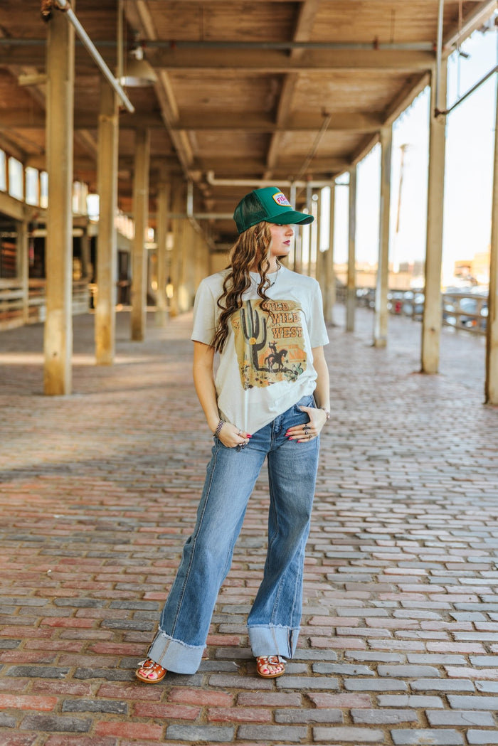 Wild West Cactus Graphic TeeCementS