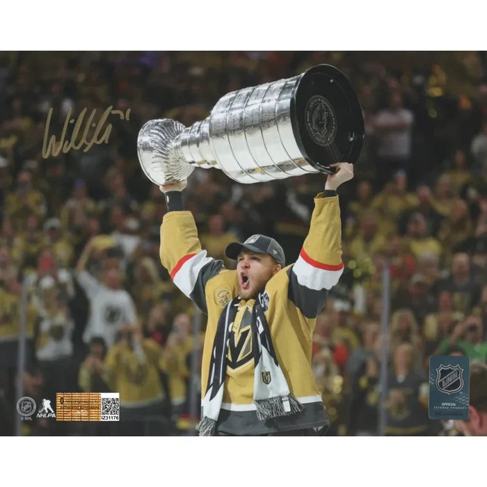 William Karlsson Autographed 8x10 Photo Vegas Golden Knights Stanley Cup IGM COA Signed