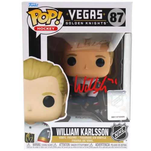 William Karlsson Autographed Funko Pop #87 IGM COA Vegas Golden Knights Signed - Vegas Team Store