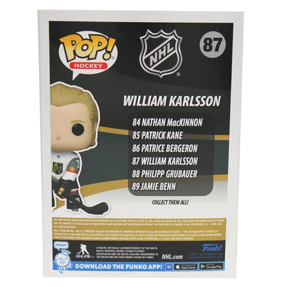 William Karlsson Autographed Funko Pop #87 IGM COA Vegas Golden Knights Signed - Vegas Team Store