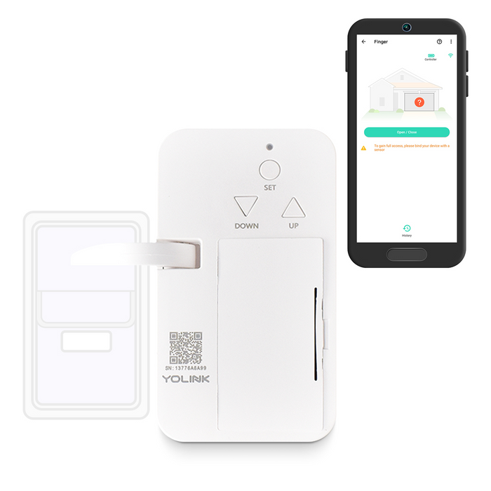 YoLink Finger: Universal Garage Door Controller, YoLink Hub Required