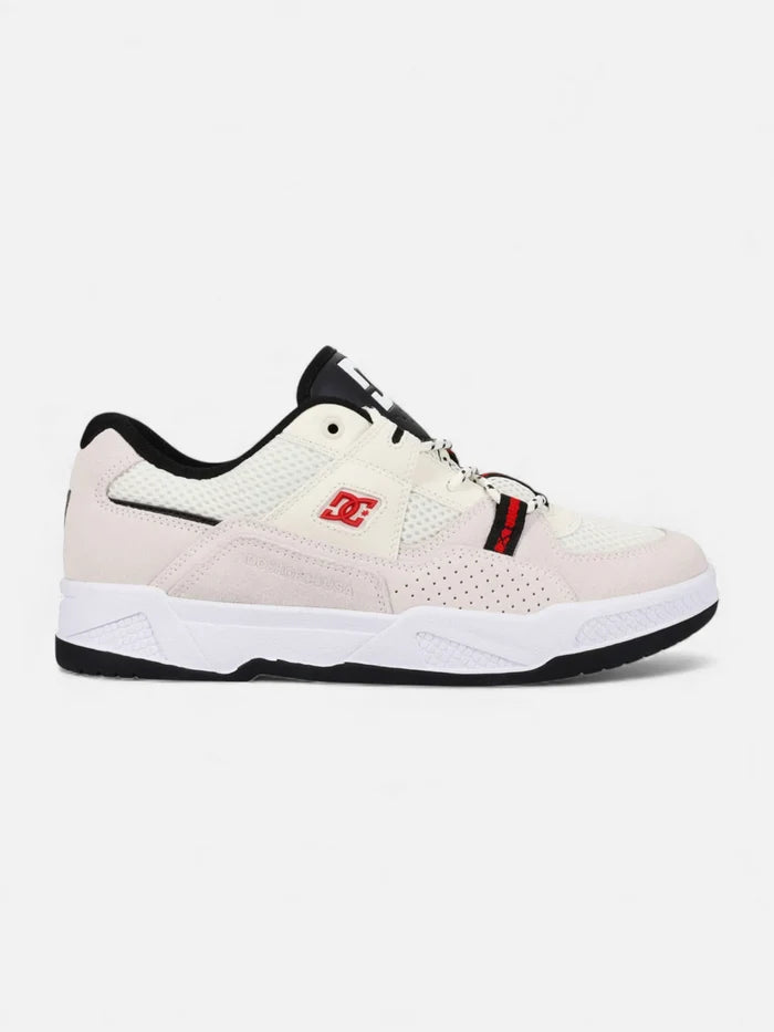 Zapatillas DC Construct Beige Rojo Blanco