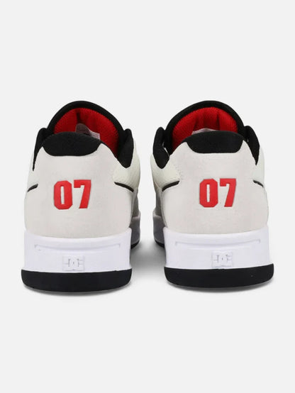 Zapatillas DC Construct Beige Rojo Blanco