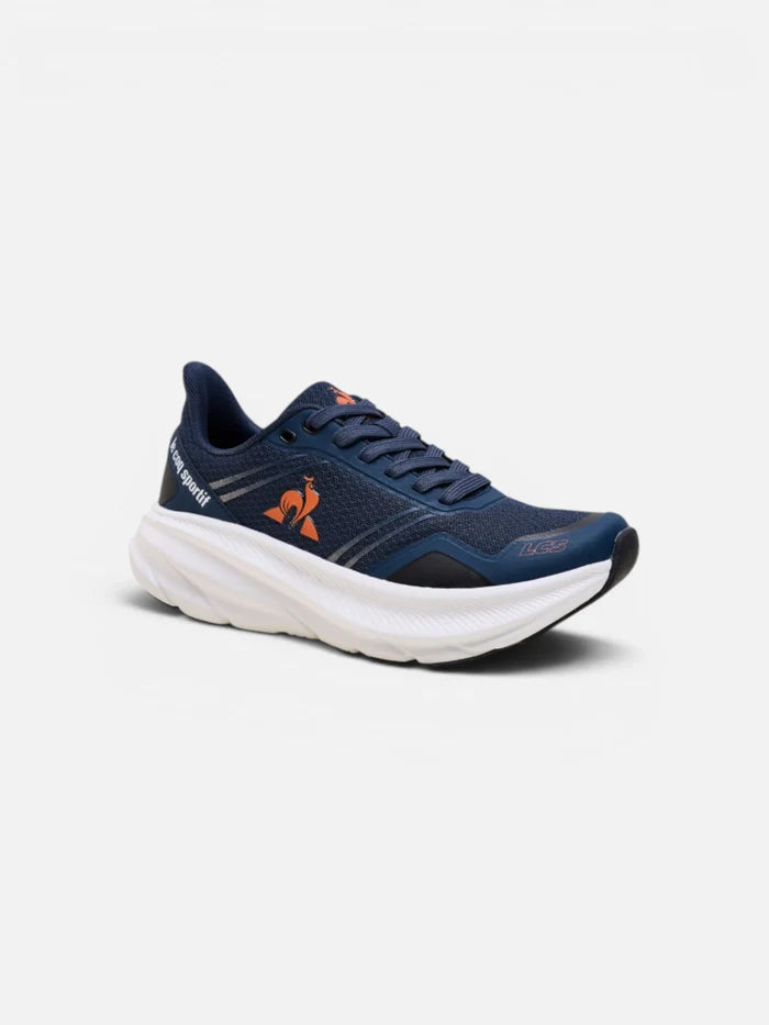Zapatillas Le Coq Sportif Stirred Azul Marino Naranja Negro