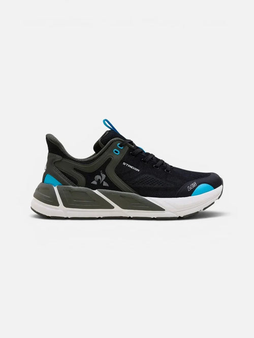 Zapatillas Le Coq Sportif Strider Negro Gris Celeste