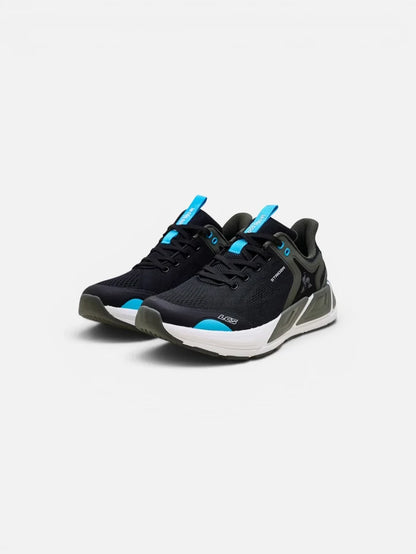 Zapatillas Le Coq Sportif Strider Negro Gris Celeste