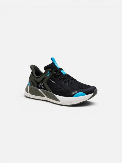 Zapatillas Le Coq Sportif Strider Negro Gris Celeste
